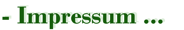 Impressum